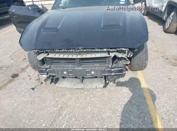 1FA6P8CF2P5300842 2023 FORD MUSTANG Black Vista frontal