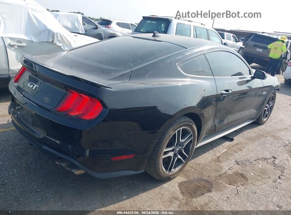 1FA6P8CF2P5300842 2023 FORD MUSTANG Black Trasero derecho