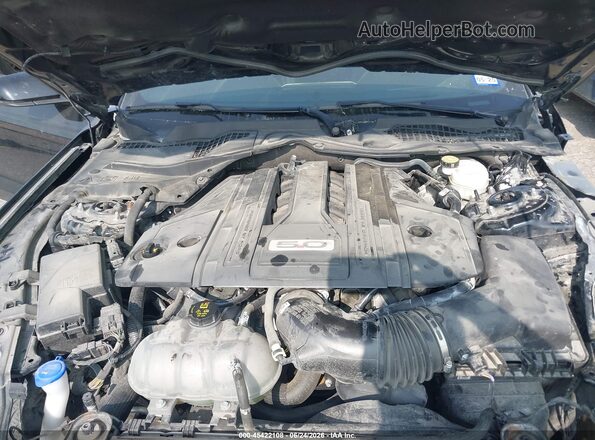 1FA6P8CF2P5300842 2023 FORD MUSTANG Black Vista trasera
