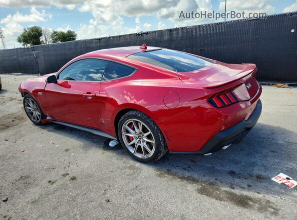 1FA6P8CF2R5402404 2024 FORD MUSTANG Red Tył lewy