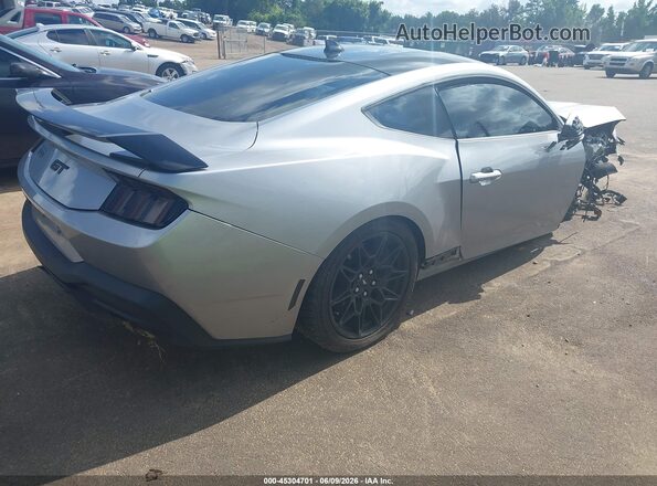 1FA6P8CF2R5415640 2024 FORD MUSTANG Silver Rear right