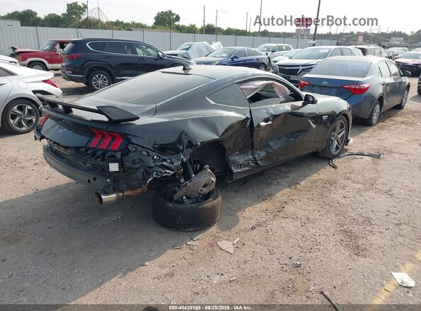 1FA6P8CF2R5422412 2024 FORD MUSTANG Black Հետևի աջ
