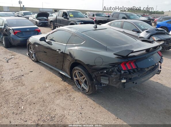 1FA6P8CF2R5422412 2024 FORD MUSTANG Black Հետևի ձախ