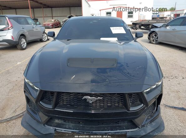 1FA6P8CF2R5422412 2024 FORD MUSTANG Black Սալոնի հետևի տեսք