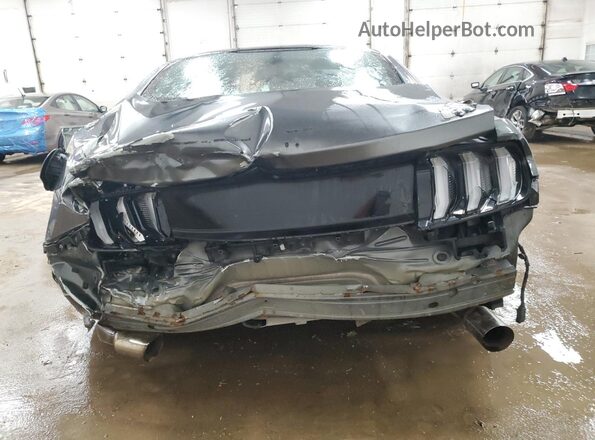1FA6P8CF3G5283937 2016 FORD MUSTANG Gray Rear view