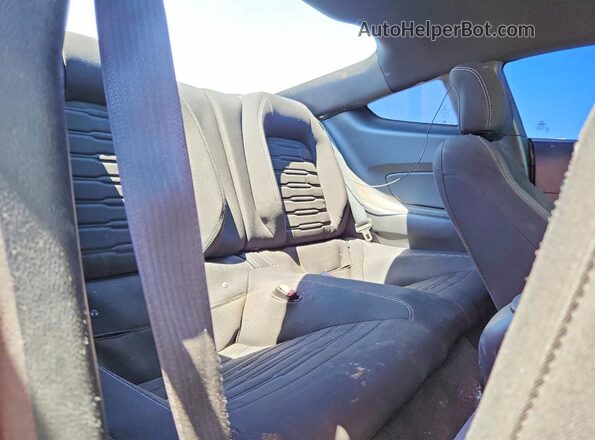 1FA6P8CF3H5336072 2017 FORD MUSTANG Charcoal Vista de los asientos traseros