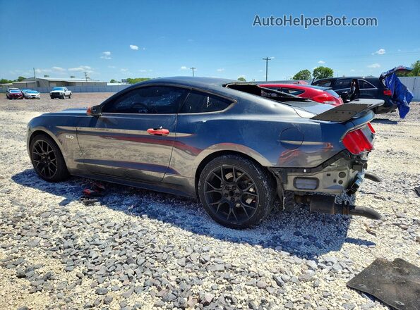 1FA6P8CF3H5336072 2017 FORD MUSTANG Charcoal Trasero izquierdo