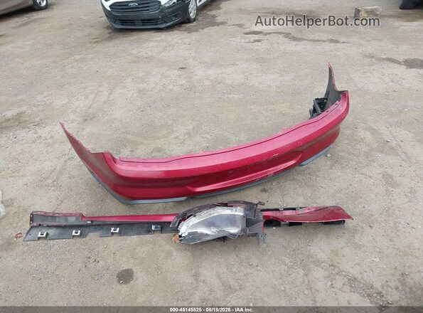 1FA6P8CF3J5101080 2018 FORD MUSTANG Red ხელსაწყოთა პანელის ხედი