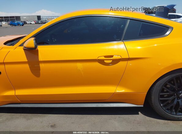1FA6P8CF3J5185224 2018 FORD MUSTANG Orange 