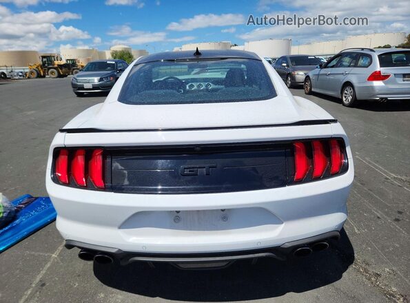 1FA6P8CF3L5163548 2020 FORD MUSTANG White Rear view
