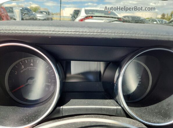 1FA6P8CF3L5163548 2020 FORD MUSTANG White Instrument cluster view