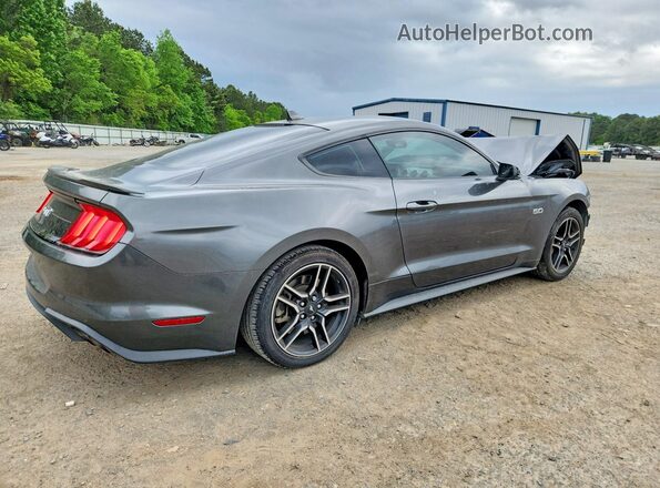 1FA6P8CF3L5167325 2020 FORD MUSTANG Gray Trasero derecho