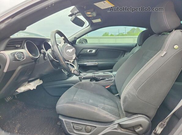 1FA6P8CF3L5167325 2020 FORD MUSTANG Gray Vista interior delantera