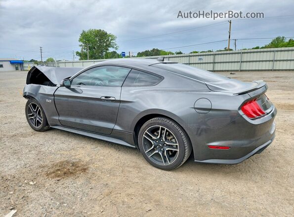 1FA6P8CF3L5167325 2020 FORD MUSTANG Gray Trasero izquierdo