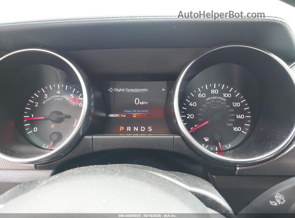 1FA6P8CF3L5190412 2020 FORD MUSTANG Red Հետևի նստատեղերի տեսք