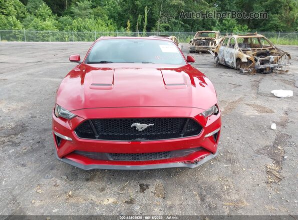 1FA6P8CF3L5190412 2020 FORD MUSTANG Red Սարքավորումների վահանակի տեսք