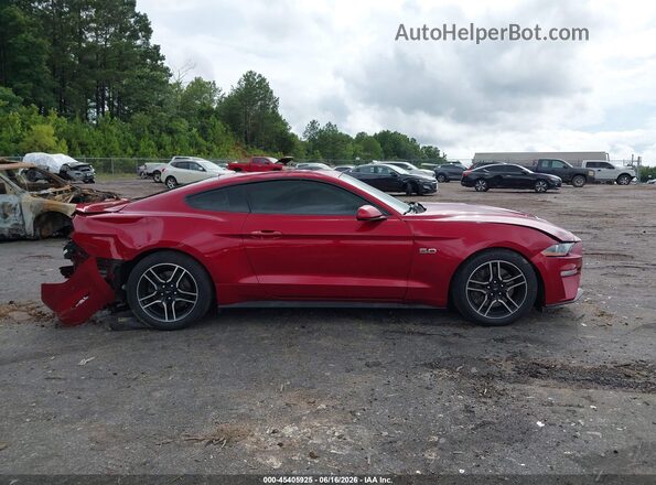 1FA6P8CF3L5190412 2020 FORD MUSTANG Red Սալոնի հետևի տեսք