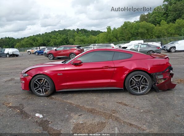 1FA6P8CF3L5190412 2020 FORD MUSTANG Red Սալոնի 360 աստիճան տեսք