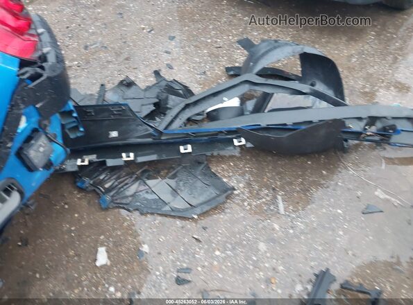 1FA6P8CF3M5116215 2021 FORD MUSTANG Blue Dashboard view