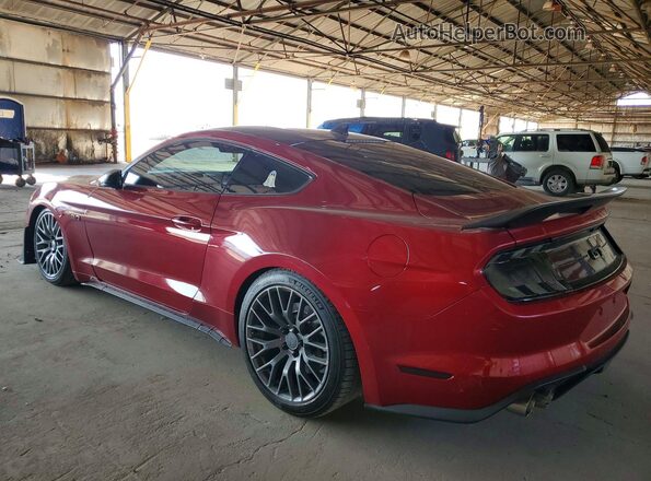 1FA6P8CF3M5117638 2021 FORD MUSTANG Burgundy 