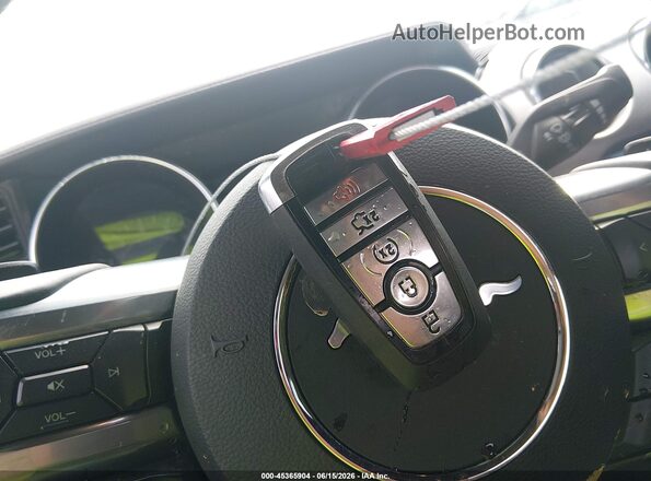 1FA6P8CF3P5307167 2023 FORD MUSTANG White წინა პანელის ხედი