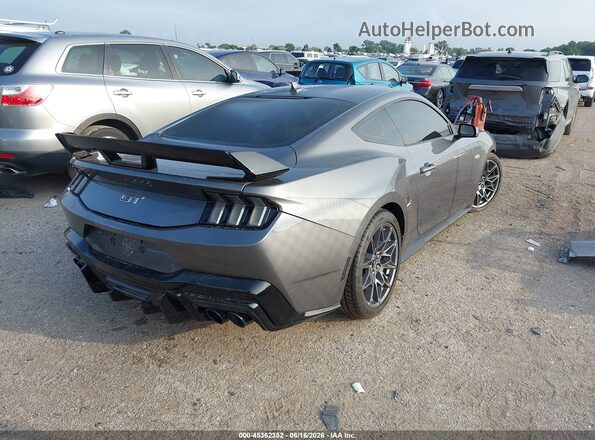 1FA6P8CF3R5403609 2024 FORD MUSTANG Серый Задняя правая четверть