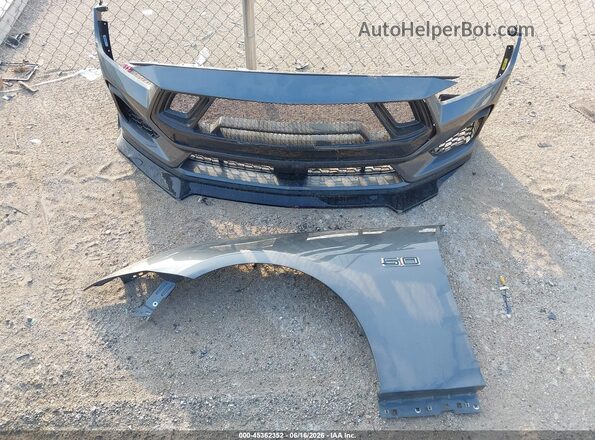 1FA6P8CF3R5403609 2024 FORD MUSTANG Серый Вид щитка приборов
