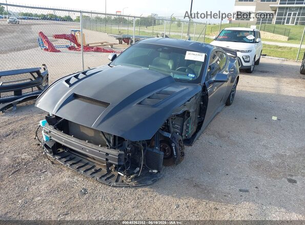 1FA6P8CF3R5403609 2024 FORD MUSTANG Серый Передняя левая четверть