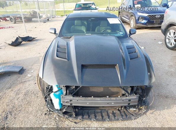 1FA6P8CF3R5403609 2024 FORD MUSTANG Серый Вид задней части салона