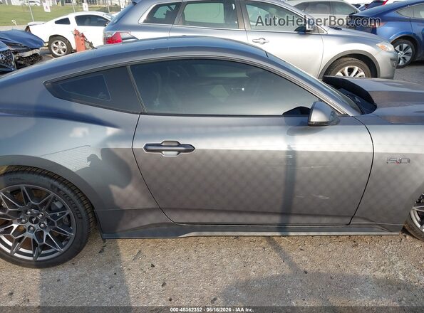 1FA6P8CF3R5403609 2024 FORD MUSTANG Серый Панорамный вид салона 360°