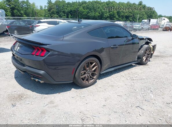 1FA6P8CF3R5410981 2024 FORD MUSTANG Black Rear right