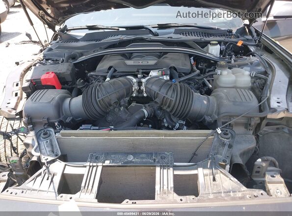 1FA6P8CF3R5410981 2024 FORD MUSTANG Black Rear view