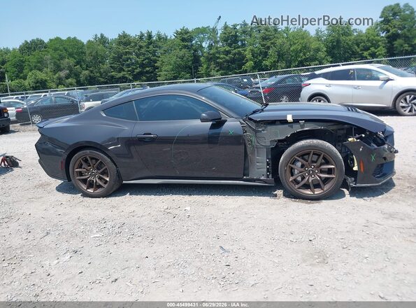 1FA6P8CF3R5410981 2024 FORD MUSTANG Black Rear interior view