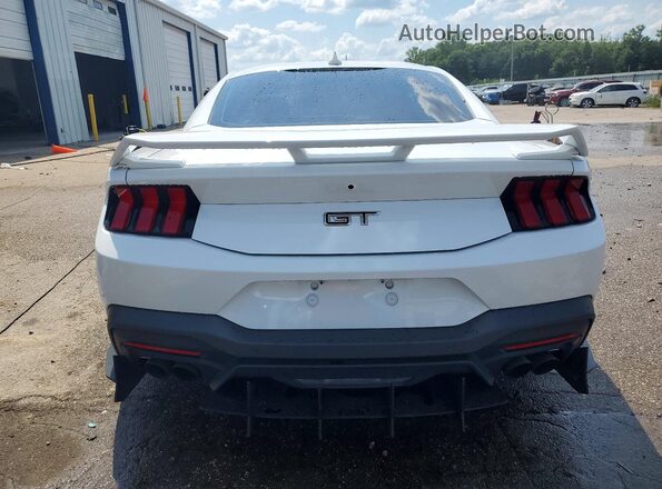 1FA6P8CF3R5423469 2024 FORD MUSTANG White Вид ззаду