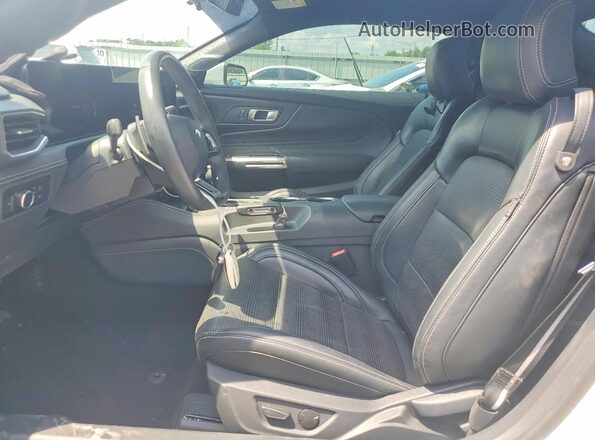1FA6P8CF3R5423469 2024 FORD MUSTANG White Вид салону спереду