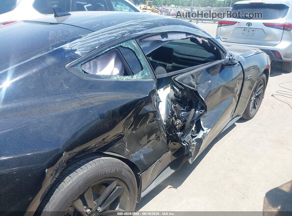 1FA6P8CF3S5406094 2025 FORD MUSTANG Black Դիմացի տեսք