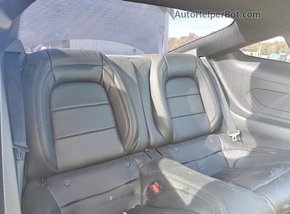 1FA6P8CF3S5408153 2025 FORD MUSTANG Blue Vista de los asientos traseros