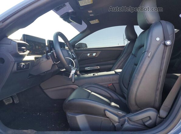 1FA6P8CF3S5408153 2025 FORD MUSTANG Blue Vista interior delantera