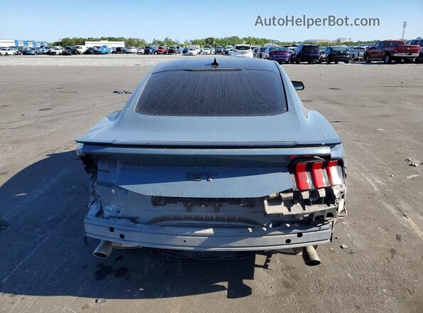 1FA6P8CF3S5408153 2025 FORD MUSTANG Blue Vista trasera