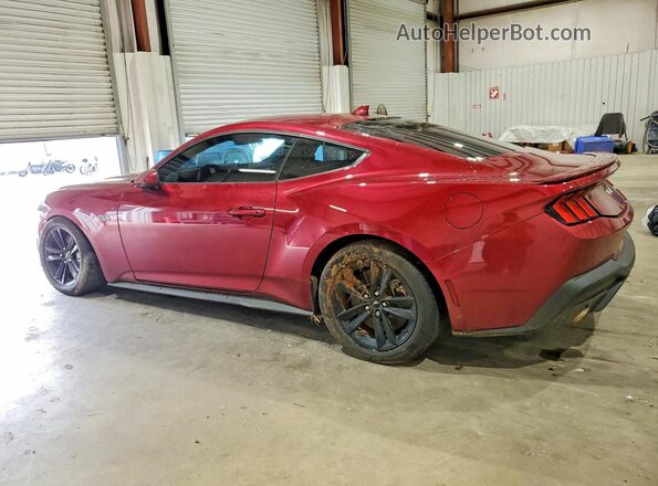 1FA6P8CF3S5411103 2025 FORD MUSTANG Бордовый Задняя левая четверть