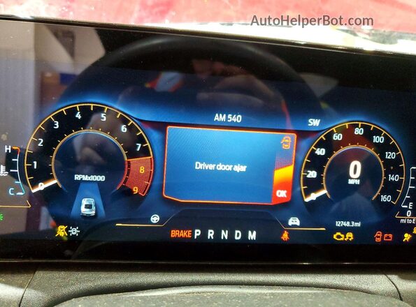 1FA6P8CF3S5411103 2025 FORD MUSTANG Бордовый Вид щитка приборов