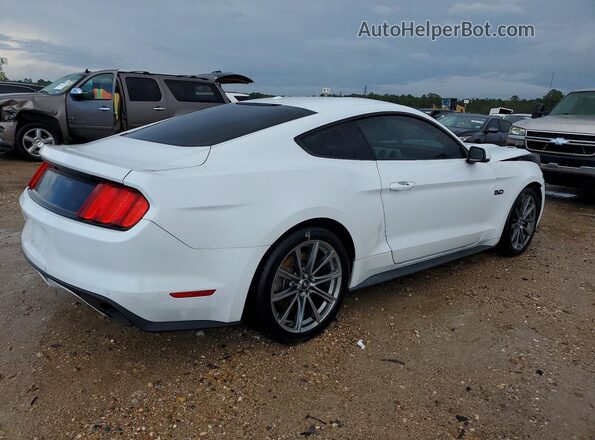 1FA6P8CF4G5225299 2016 FORD MUSTANG White Tył prawy