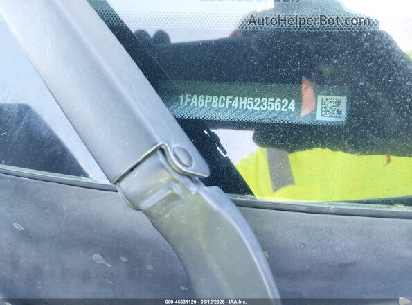 1FA6P8CF4H5235624 2017 FORD MUSTANG White Engine compartment view