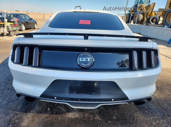 1FA6P8CF4H5330071 2017 FORD MUSTANG White Widok z tyłu