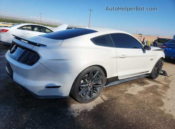 1FA6P8CF4H5330071 2017 FORD MUSTANG White Tył prawy
