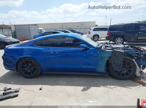 1FA6P8CF4H5333441 2017 FORD MUSTANG Blue Widok wnętrza 360 stopni