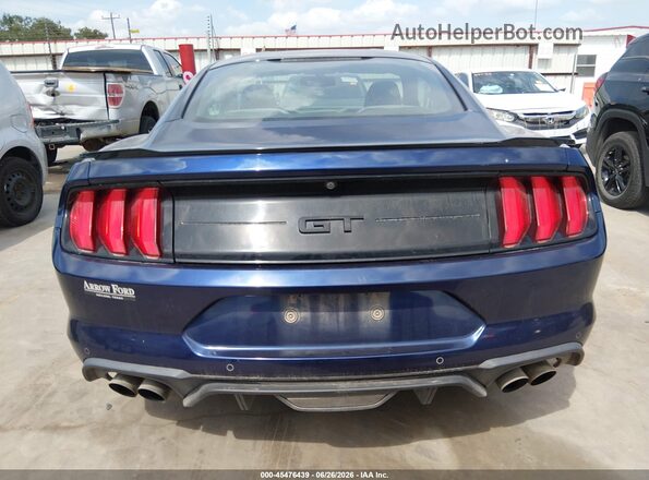 1FA6P8CF4J5108359 2018 FORD MUSTANG Dark Blue 