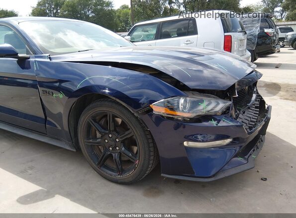1FA6P8CF4J5108359 2018 FORD MUSTANG Dark Blue 