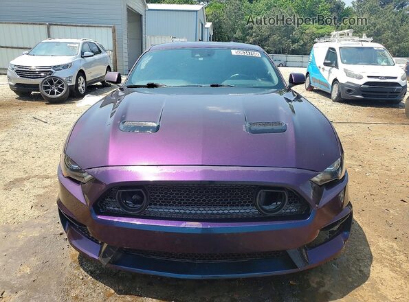 1FA6P8CF4K5174038 2019 FORD MUSTANG Purple Դիմացի տեսք