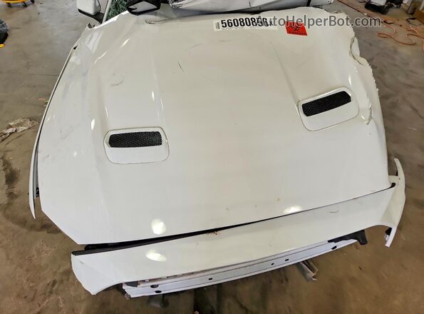 1FA6P8CF4L5141610 2020 FORD MUSTANG White უკანა სალონის ხედი